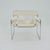 Bauhaus Mid-Century B3 Wassily Armchair in White Teddy Fabric by Marcel Brauer, Italy, 1990s For Sale - Image 3 of 11
