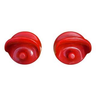 Model 4702 Coat Hook by Olaf Van Bohr for Kartell, Italy, 1970s, Set of 2 For Sale