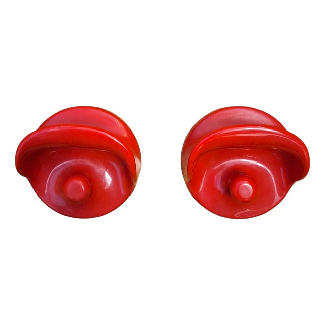 Model 4702 Coat Hook by Olaf Van Bohr for Kartell, Italy, 1970s, Set of 2 For Sale