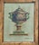 Late 20th Century Painting Classic Urn Oil on Canvas Lidded Vase Signed Medina Vintage Rococo Art For Sale - Image 4 of 6