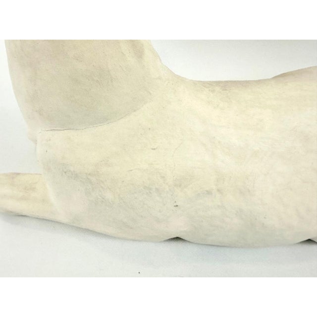 Vintage Large Ceramic Lying Horse Figure, 1980s For Sale - Image 9 of 14