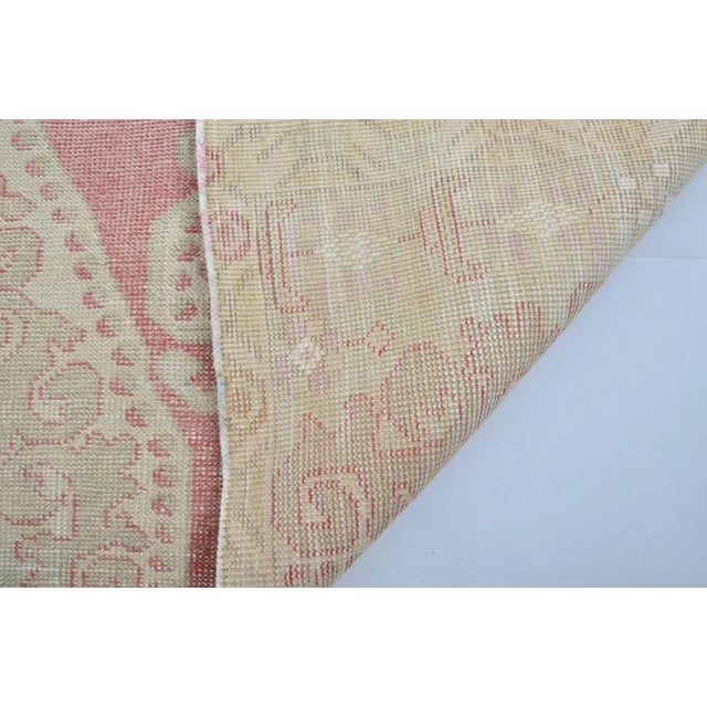 Antique Vintage Floor Carpet For Sale - Image 4 of 10