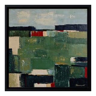 Lines of Earth, Abstract Landscape, Contemporary, Framed by Sophie Dumont For Sale