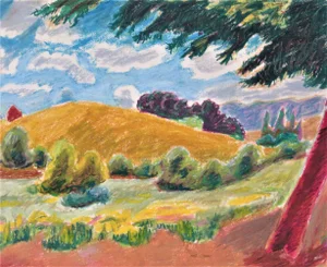 Bart Perry, Landscape III, Circa 1960