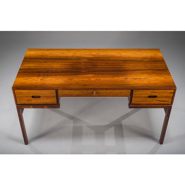 Model 80 Executive Desk by Arne Wahl Iversen for Vinde Møbelfabrik, Denmark, 1950s For Sale - Image 11 of 18