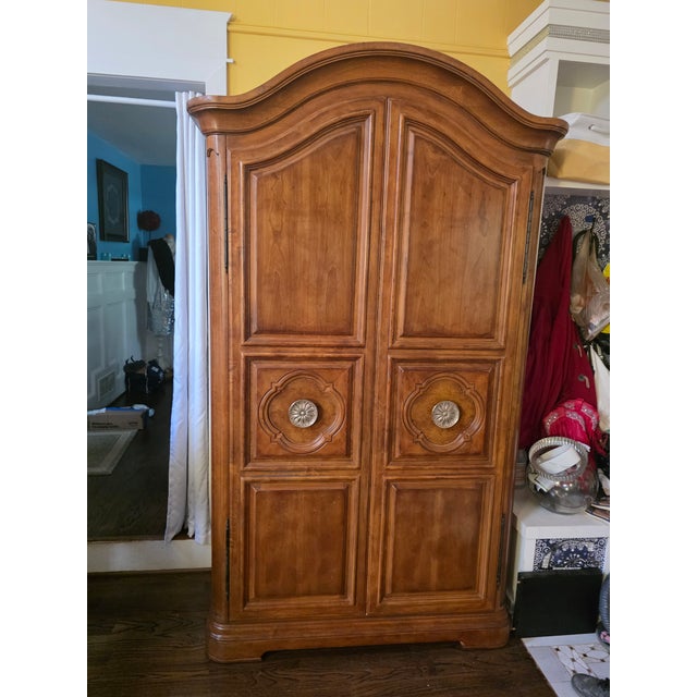 Early 18th Century 18th Century French Oak Armoire For Sale - Image 5 of 6
