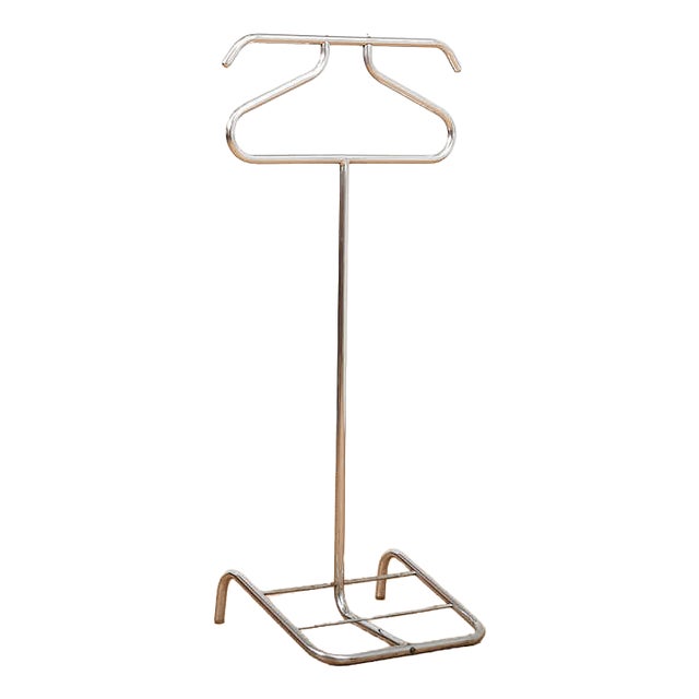 HV 52 Valet Stand in Chrome-Plated Tubular Steel by Hynek Gottwald, 1932 For Sale