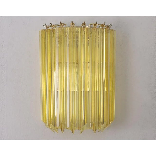 Wall Lamps in Murano Glass, 1990s, Set of 2 For Sale - Image 4 of 12