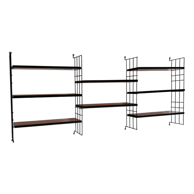 Modular Shelving System, 1960s, Set of 12 For Sale