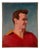 Umberto Carabella, Footballer Carlo Galli, 1955, Oil on Canvas For Sale
