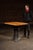 Square maple work surface mounted to a flared cast-iron machine pedestal with an optional bolt-on tray assembly. Built...