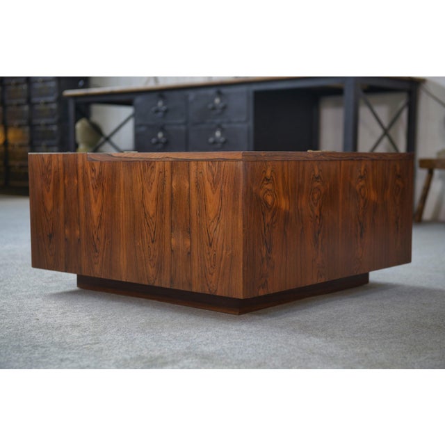 Wooden Bar Coffee Table, 1970s For Sale - Image 3 of 12