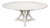 Transitional Round Dining Table, Large - White Oak For Sale