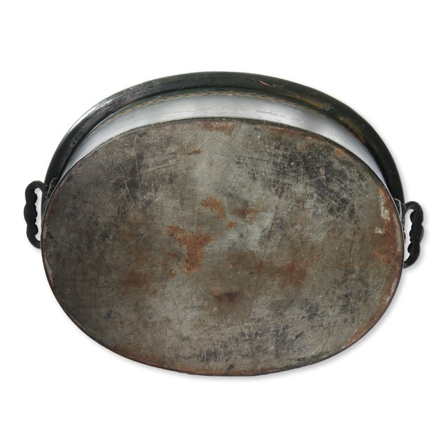 Antique Americana Metal Tole Ware Tub For Sale In Los Angeles - Image 6 of 8