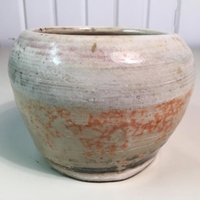 Studio Stone Ware Vase by Tharp For Sale - Image 5 of 5