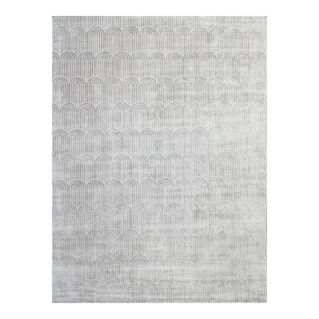 Handloom Modern Design Rug. 9' X 12' For Sale
