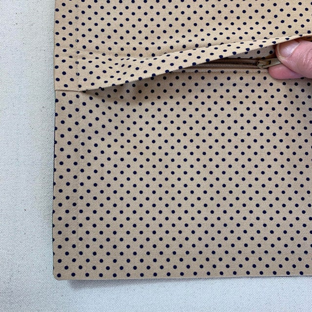 Designer Vicki Payne Free Spirit Printworks Blue Burgundy Green Tan Country Club Golf Toile Pillow Covers- 17" Pair For Sale - Image 4 of 6