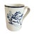 Dansk Vintage Blue and White Dansk Bistro Christmas Mugs - Set of 6 For Sale - Image 4 of 5