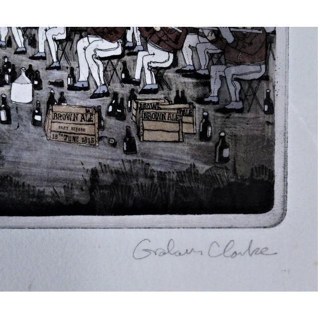 Late 20th Century Graham Clarke, "Waterloo Volunteers" From the suite "History of England", 1985 For Sale - Image 5 of 8