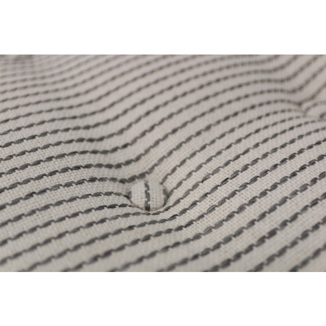 Wood Ludwig Contemporary Light Gray Bench For Sale - Image 7 of 8