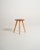 1950s Scandinavian Stool with Round Seat, 1950s For Sale - Image 5 of 5