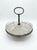 Vintage Glass Serving Tray with Silvered Handle, 1980s For Sale - Image 6 of 6