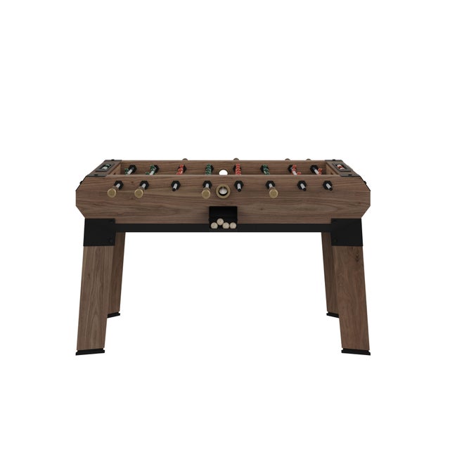 Chesterfield Foosball Table by Wood Tailors Club For Sale - Image 11 of 17