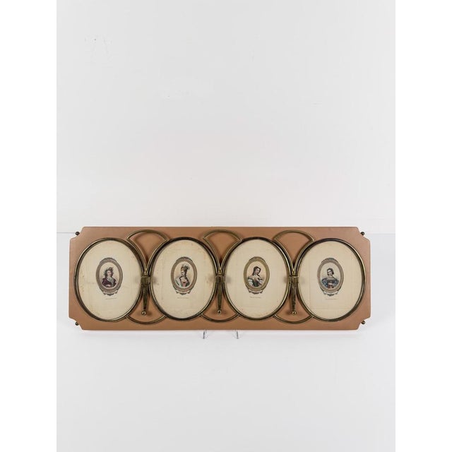 We are pleased to offer this elegant Italian Mid-Century Modern wall coat rack, made in Italy between the 1960s and 1970s,...