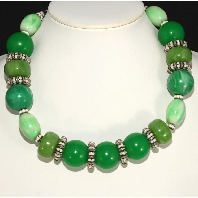 Francoise Montague, a company associated with high quality French jewelry for decades, produced this necklace comprised of...