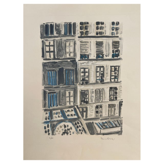 Orfeo Tamburi, Composition, Lithograph For Sale