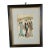 Beautiful Vintage Ukiyo-E Woodblock Three Women in the Rain For Sale