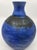 Black Vase in Blue Ceramic by Jacques Blin, France, 1970s For Sale - Image 8 of 8
