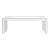 Karl Springer Style Mirror Waterfall Console Table For Sale