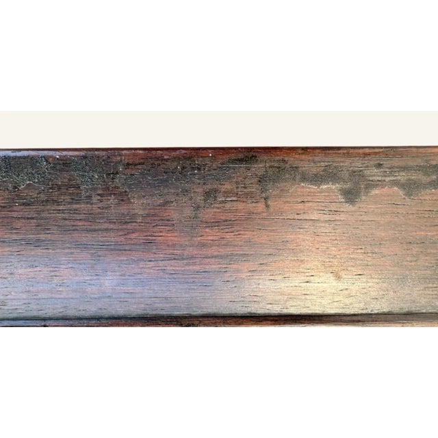 Brown Pair of Early 20th Century Chinese Hardwood Armchairs For Sale - Image 8 of 12