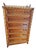 Antique Bird’s-Eye Maple Faux Bamboo Six Drawer Chest of Drawers For Sale