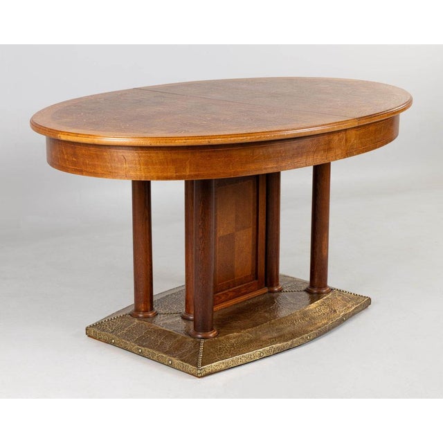 Vintage Art Deco Dining Table, 1920s For Sale - Image 6 of 15