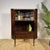 Mid-Century Modern Rosewood Corner Bar Cabinet For Sale - Image 3 of 12