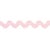 Contemporary Sample - Schumacher Ric Rac Tape Small Tape in Pale Pink For Sale - Image 3 of 3