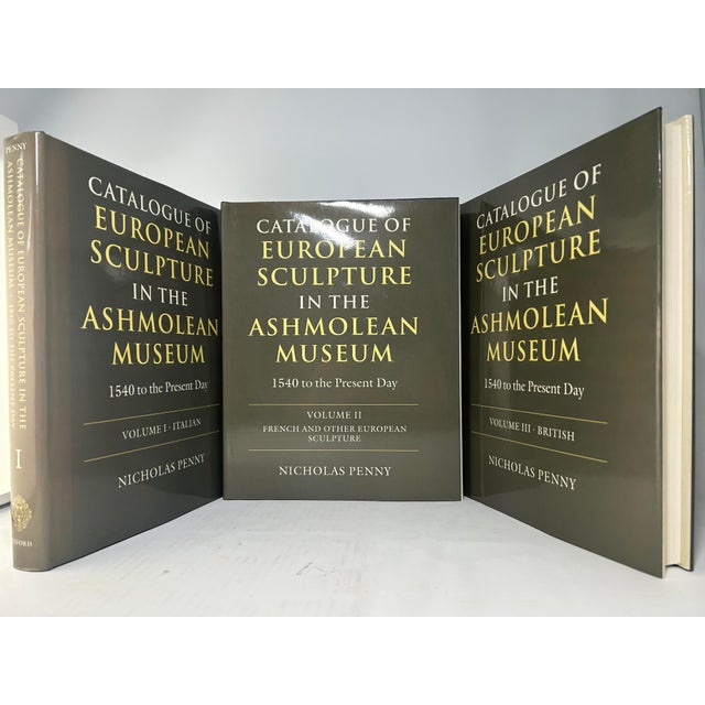 Contemporary 1990s Illustrated Quarto Volume Set, Nicholas Penny's Catalogue of European Sculpture in the Ashmolean Museum: 1540 to the Present Day - 3 Books For Sale - Image 3 of 12