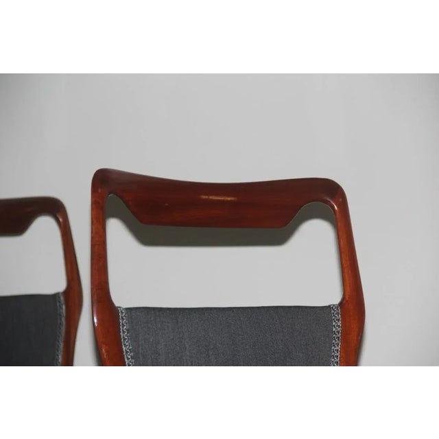 Mid-Century Modern Mid-Century Italian Chairs, 1950s, Set of 6 For Sale - Image 3 of 12
