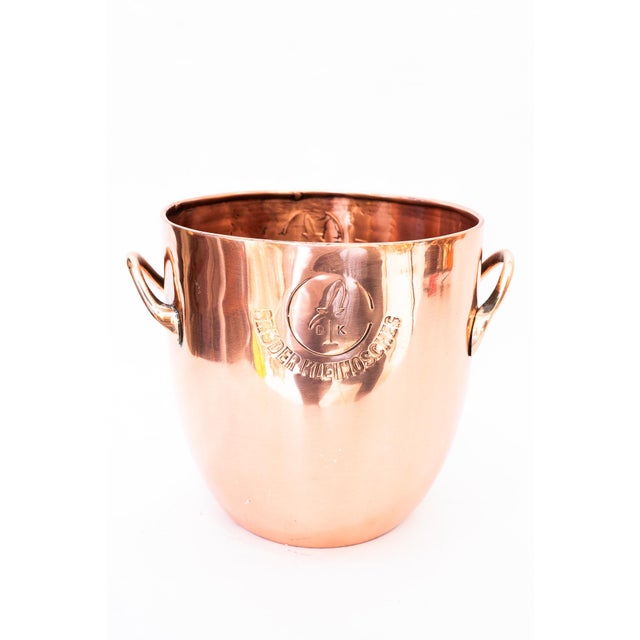 Art Deco Copper Champagne and Wine Cooler, Vienna, 1920s For Sale - Image 9 of 9