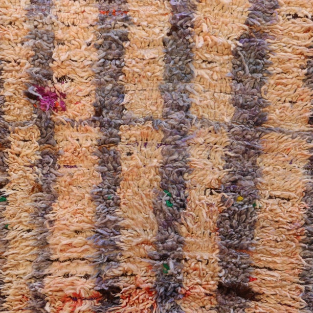 1980s Abstract Moroccan Wool Runner Rug - 2'11" X 8'7" Ft For Sale - Image 5 of 7