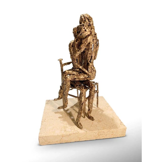 Fero Carletti, Tenderness, Metallic Sculpture, 2020 For Sale - Image 4 of 5