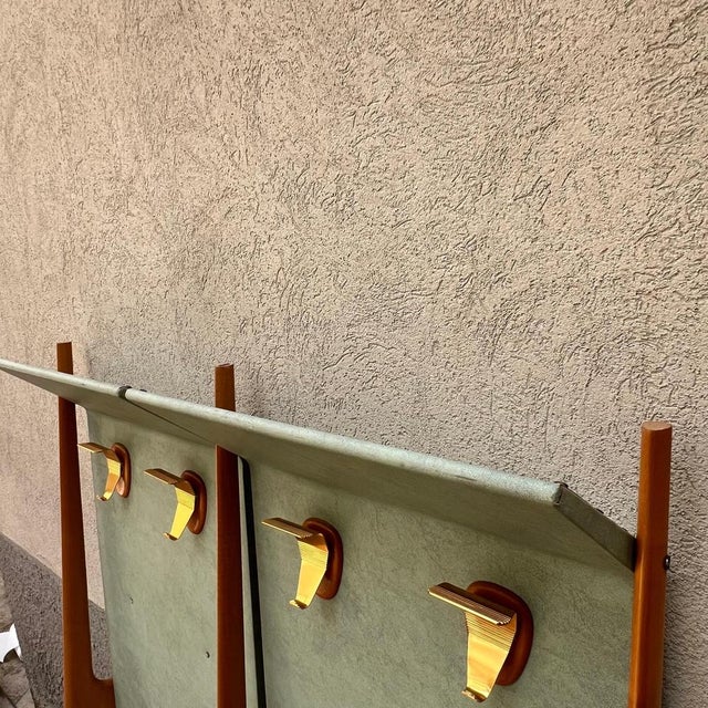 Decorative Wall Coat Hanger, 1950s For Sale - Image 8 of 9