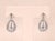 Mid 20th Century The Menten: Hollywood Glam Era Diamond Dangler Earrings, 2 Pieces For Sale - Image 5 of 8