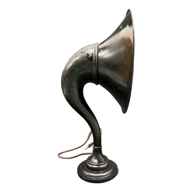 Gramophone-Style Horn Speaker, 1925 For Sale
