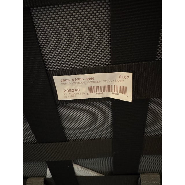 Four Hands Porto Outdoor Bar Stools, Pair For Sale - Image 10 of 12