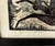 Rare Vintage Fannie Mennen Woodblock Print on Fabric - "Persian Horse" - Framed A rare and exceptional mid-century folk...