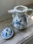 Vintage Mid 20th Century Meissen Blue Onion Demitasse Coffee Pot With Rosebud Finial Lid For Sale - Image 10 of 12