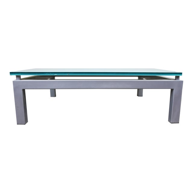 Glass Metal Coffee Table Chairish